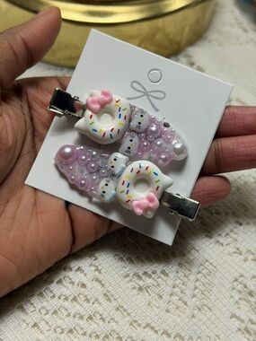 Handmade Junk Hair Clips